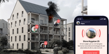 Aneby Bostäder har satsat på uppkopplade brandvarnare i samtliga bostäder.