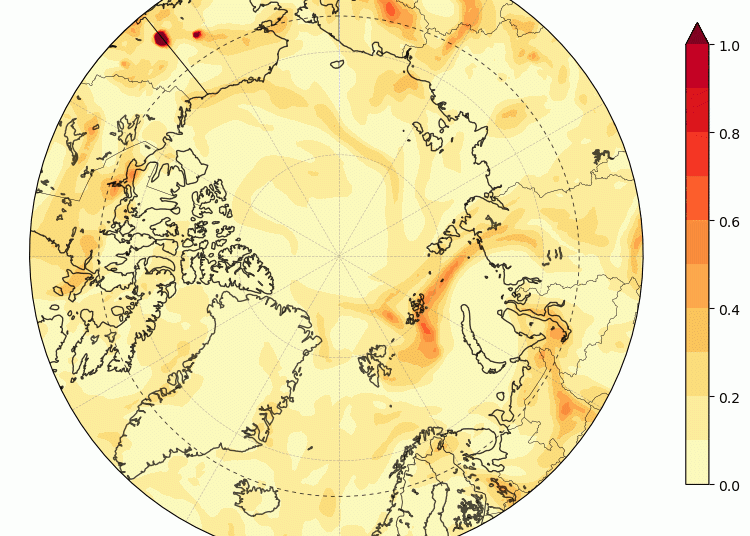 Datauppsättningen från CAMS Global Fire Assimilation System (GFAS)* visar att koldioxidutsläppen från skogsbränder i juni för månaden redan är de tredje högsta under de senaste två decennierna