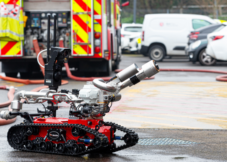 Avenger Firefighting Robot från ICP NewTech.
BILD: KFRS