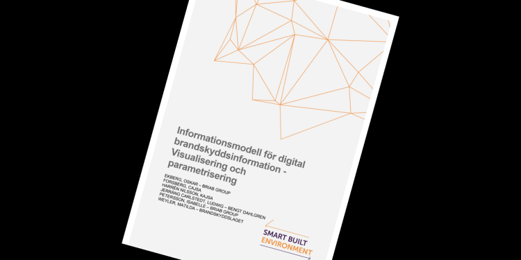 Digital brandskyddsmodell i ny rapport